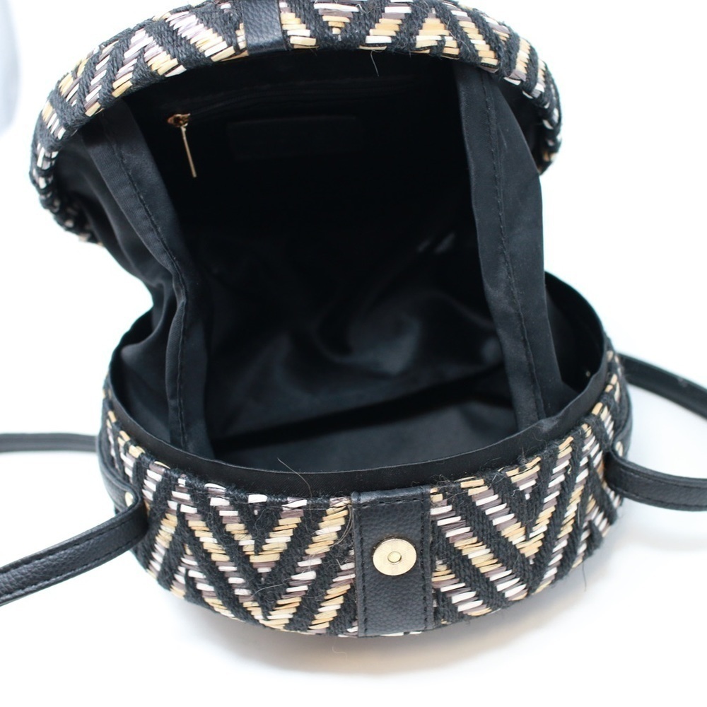 Lionel Javanna Woven Circle Crossbody‎ Bag - Picture 4 of 10